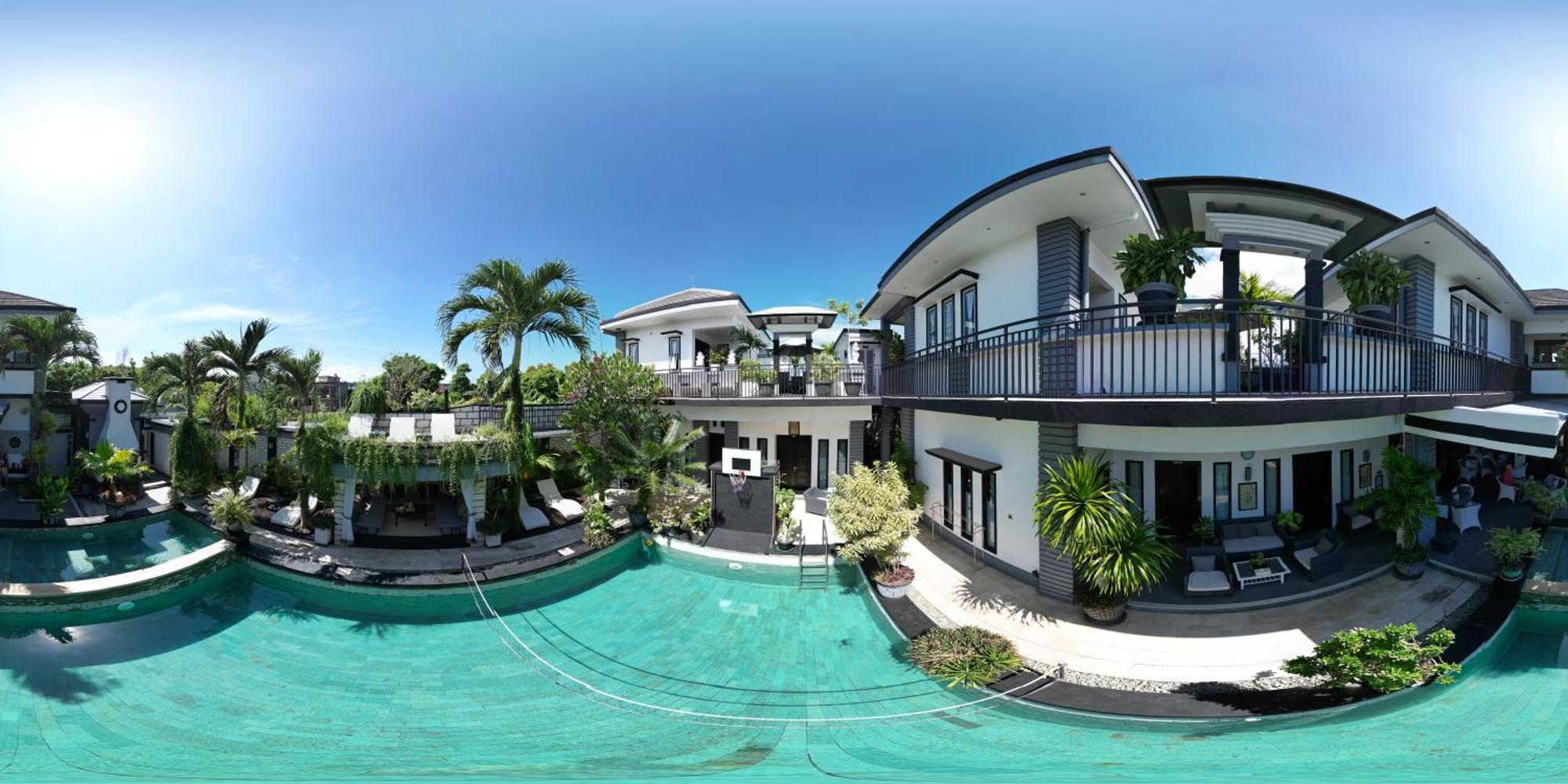 Villa Rumah Putih Abu Abu Сенггиги Экстерьер фото